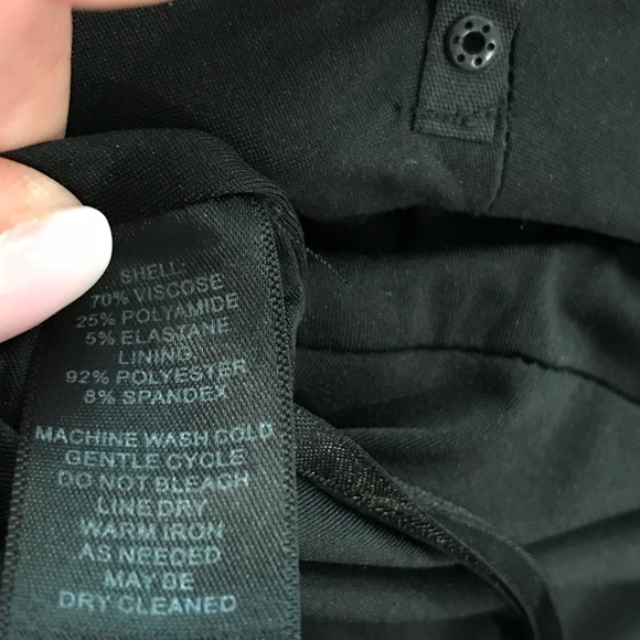 WHITE HOUSE BLACK MARKET Black Sleeveless Dress - Picture 8 of 8